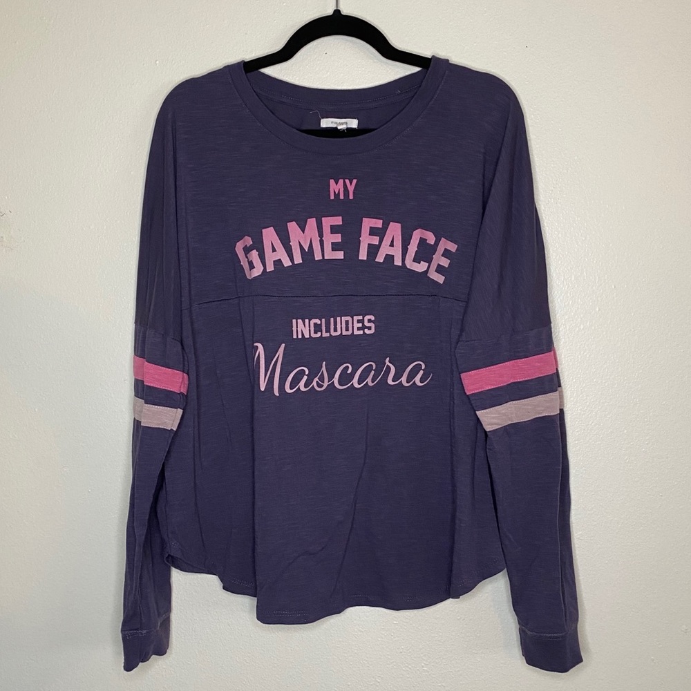 Maurices Game Face Jersey Tee